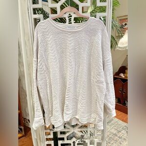 Vintage 90s cotton Rory Gilmore style oversized Sweater